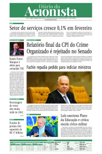 Diário do Acionista - 15 de abril de 2026