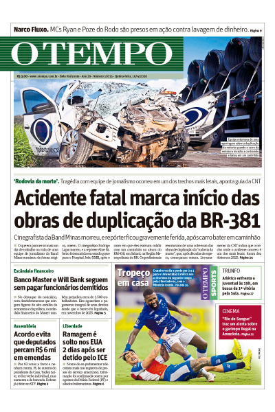 O TEMPO - Edição de 16 de abril de 2026