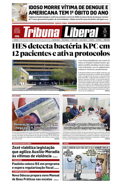 Tribuna Liberal - Edição de 16 de Abril de 2026