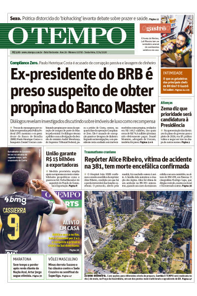 O TEMPO - Edição de 17 de abril de 2026