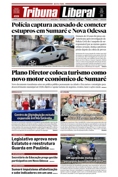 Tribuna Liberal - Edição de 17 de Abril de 2026