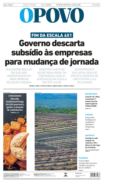 O POVO - Edição de 18 de Abril de 2026