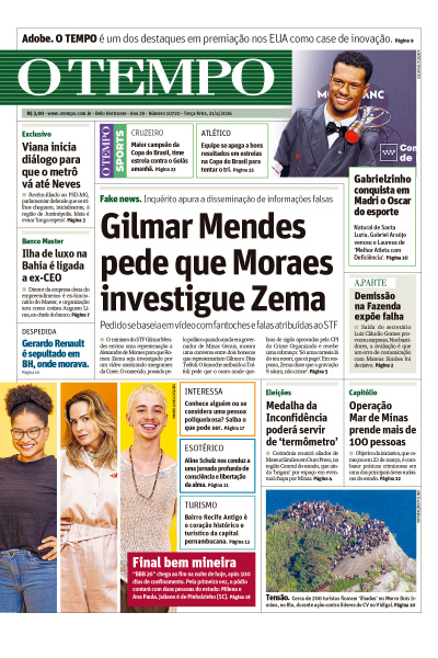 O TEMPO - Edição de 21 de abril de 2026