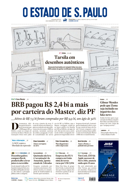 Estadão - Edição de 21 de Abril de 2026