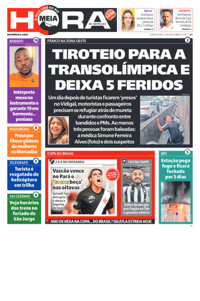 MEIA HORA - Edição de 22 de Abril de 2026