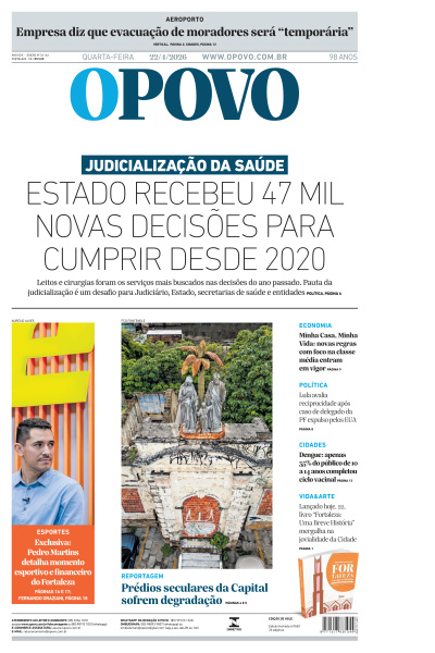 O POVO - Edição de 22 de Abril de 2026