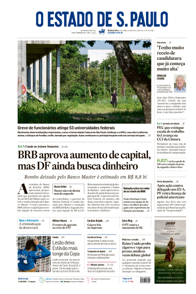 Estadão - Edição de 23 de Abril de 2026