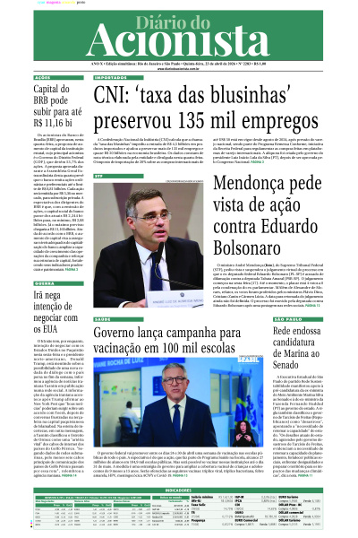 Diário do Acionista - 23 de abril de 2026