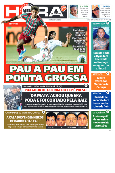 MEIA HORA - Edição de 24 de Abril de 2026