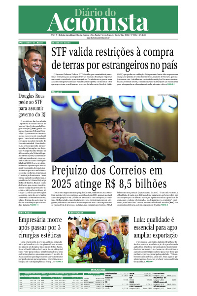 Diário do Acionista - 24 de abril de 2026