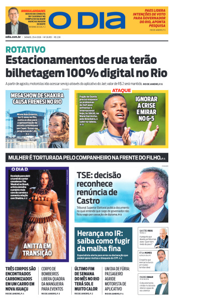 O DIA - Edição de 25 de Abril de 2026