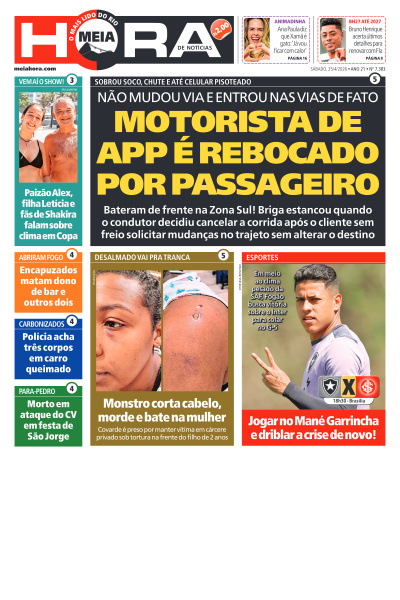 MEIA HORA - Edição de 25 de Abril de 2026