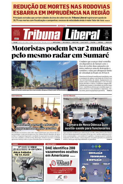 Tribuna Liberal - Edição de 26 de Abril de 2026