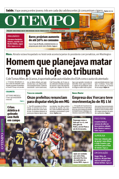 O TEMPO - Edição de 27 de abril de 2026