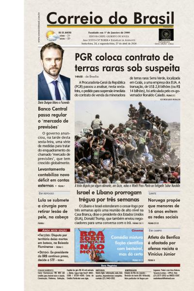 Correio do Brasil - Edição de 27 de Abril de 2026
