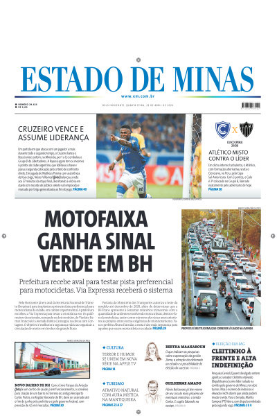 Estado de Minas - Edição de 29 de Abril de 2026
