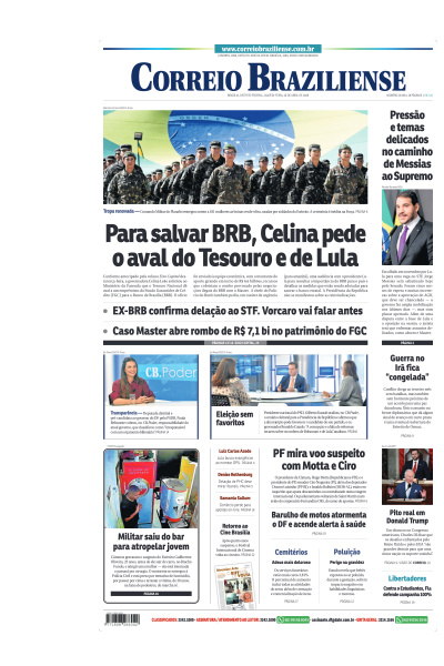 Correio Braziliense - Edição de 29 de Abril de 2026