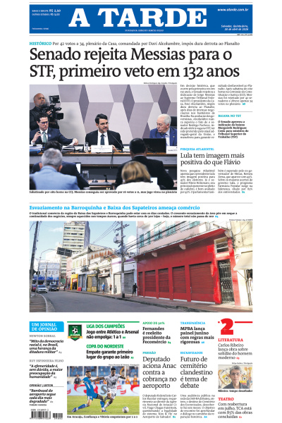 A TARDE - Edição de 30 de Abril de 2026