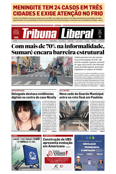 Tribuna Liberal - Edição de 3 de Maio de 2026