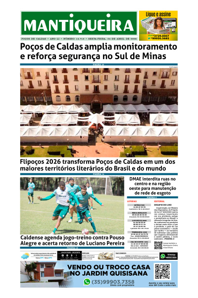 Mantiqueira - Edição de 24 de abril de 2026