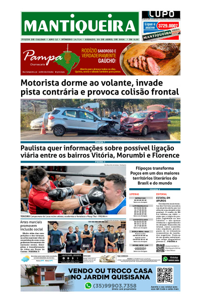 Mantiqueira - Edição de 25 de abril de 2026