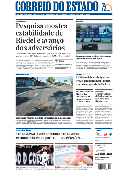 Correio do Estado - Edição de 06 de Maio de 2026