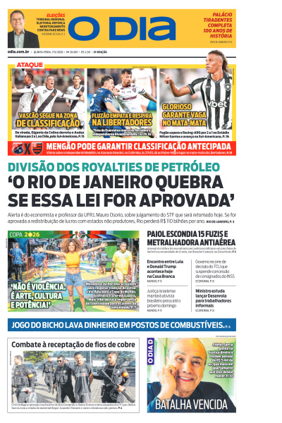 O DIA - Edição de 07 de Maio de 2026