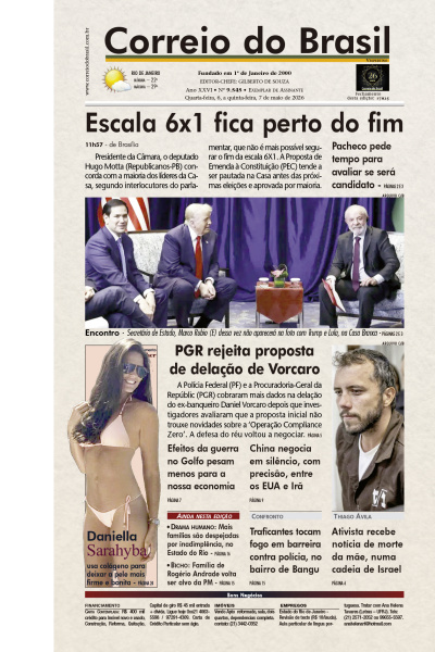 Correio do Brasil - Edição de 07 de Maio de 2026