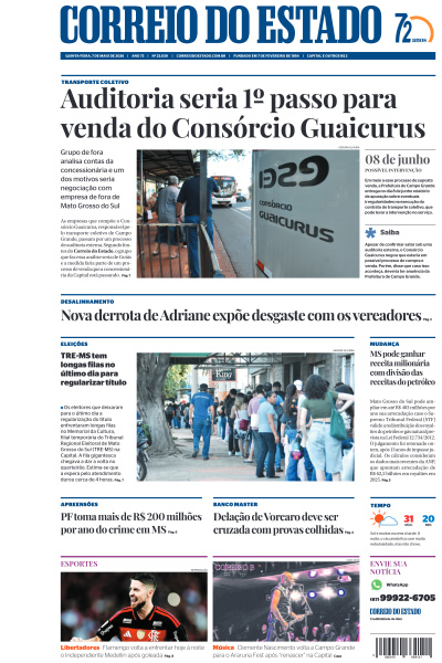 Correio do Estado - Edição de 07 de Maio de 2026