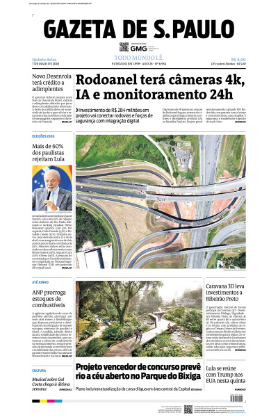 Gazeta de S. Paulo – Edição de 07 de maio de 2026