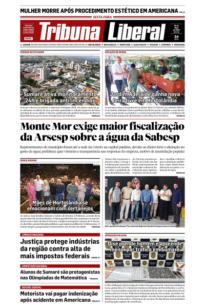 Tribuna Liberal - Edição de 8 de Maio de 2026