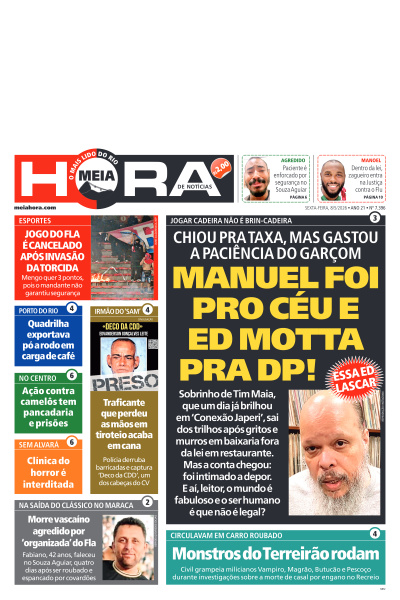 MEIA HORA - Edição de 08 de Maio de 2026