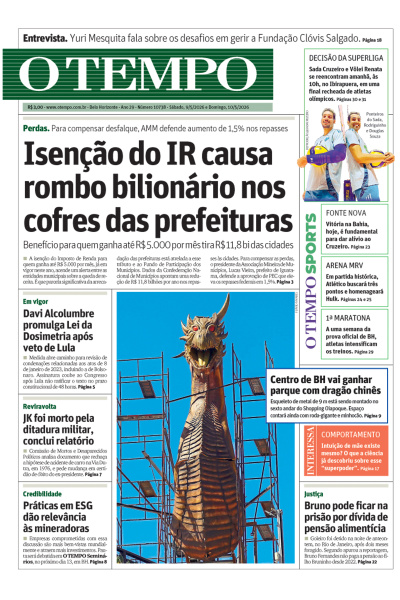 O TEMPO - Edição de 9 de Maio de 2026