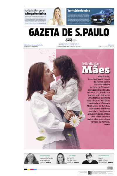 Gazeta de S. Paulo - Edição de 09 de Maio de 2026