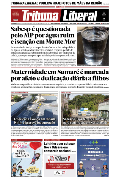 Tribuna Liberal - Edição de 10 de Maio de 2026
