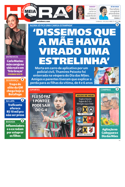 MEIA HORA - Edição de 10 de Maio de 2026