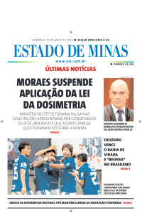 Estado de Minas - Edição de 10 de Maio de 2026