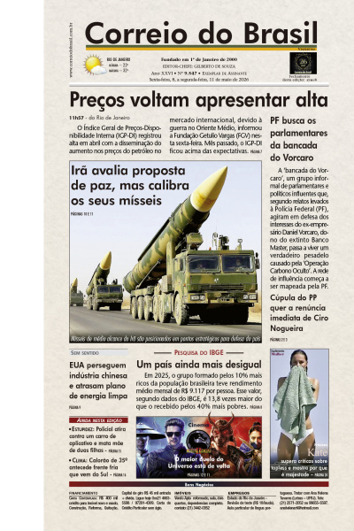 Correio do Brasil - Edição de 11 de Maio de 2026