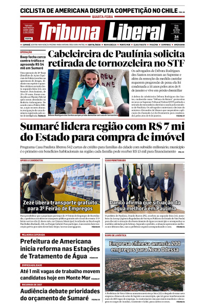 Tribuna Liberal - Edição de 13 de Maio de 2026