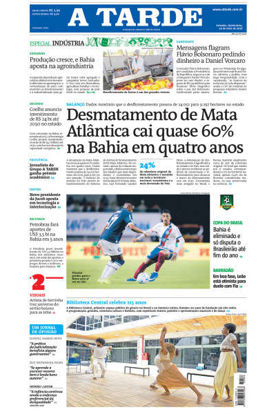 A TARDE - Edição de 14 de Maio de 2026