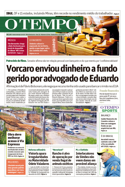 O TEMPO - Edição de 15 de Maio de 2026