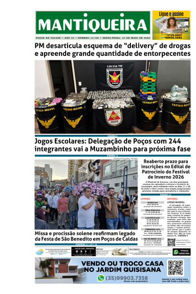Mantiqueira - Edição de 15 de Maio de 2026