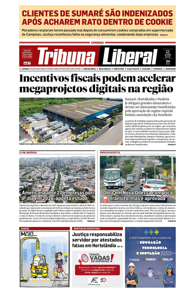 Tribuna Liberal - Edição de 17 de Maio de 2026