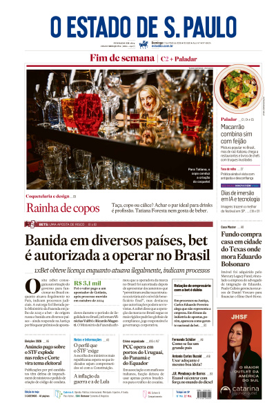 Estadão - Edição de 17 de Maio de 2026