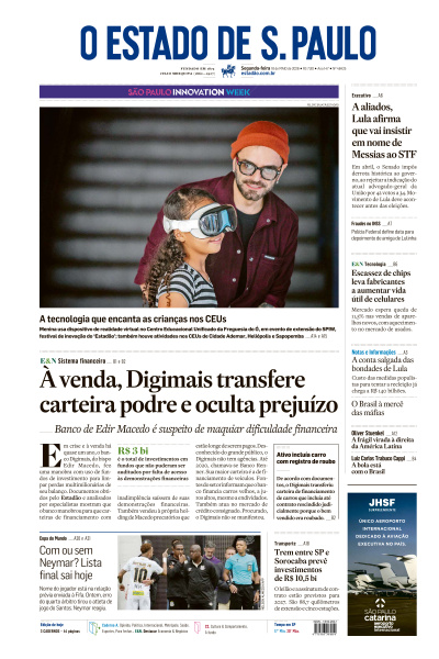 Estadão - Edição de 18 de Maio de 2026