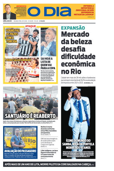 O DIA - Edição de 18 de Maio de 2026