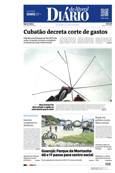 Diário do Litoral - Edição de 20 de Maio de 2026