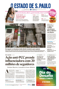 Estadão - Edição de 22 de Maio de 2026