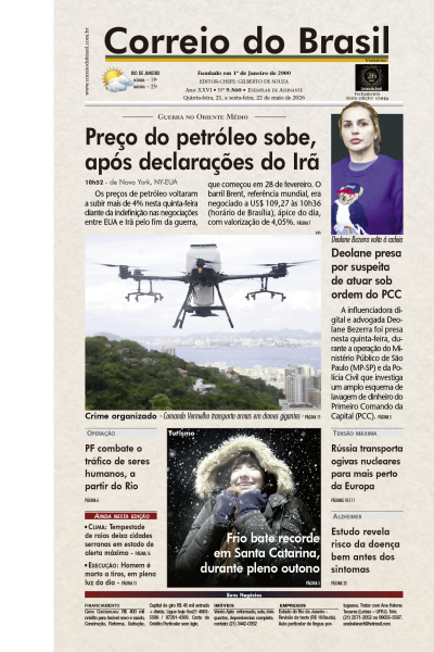 Correio do Brasil - Edição de 22 de Maio de 2026