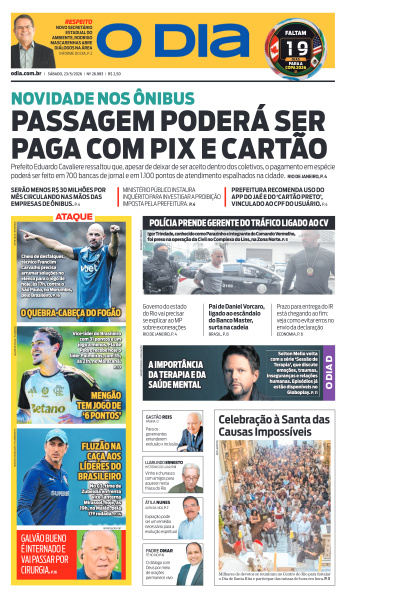 O DIA - Edição de 23 de Maio de 2026